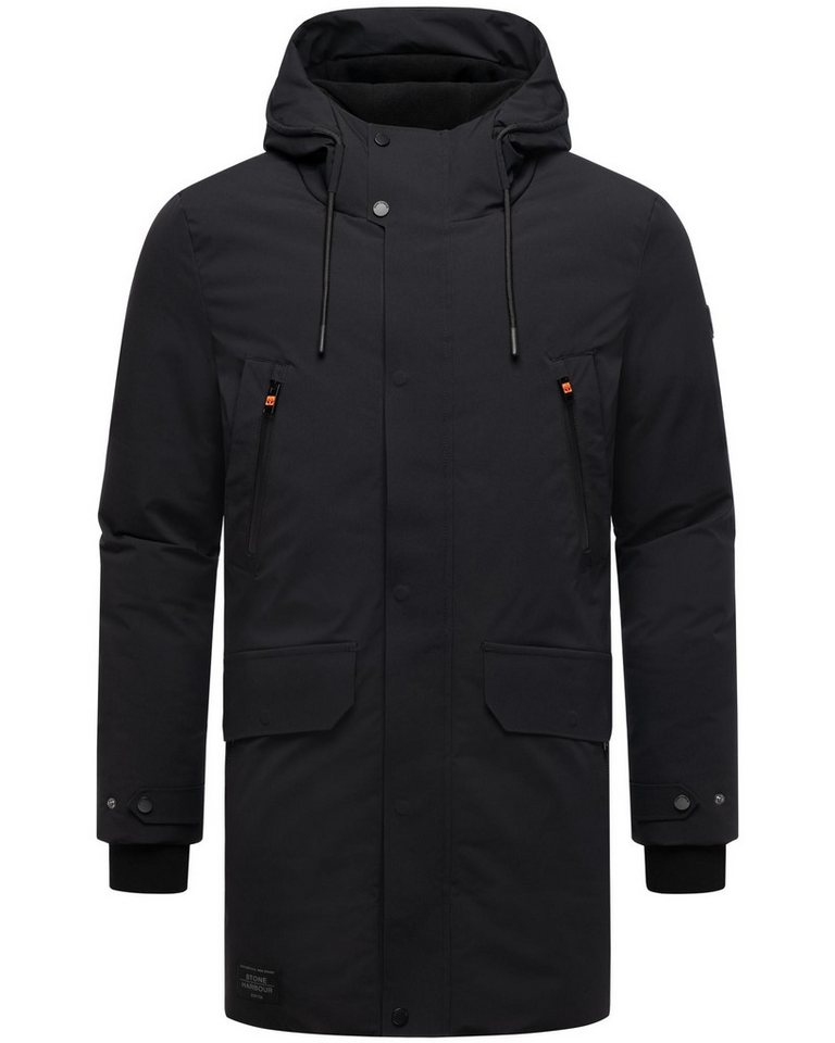 Stone Harbour Wintermantel Kitraan XX Langer Herren Winterparka mit zahlreichen Taschen