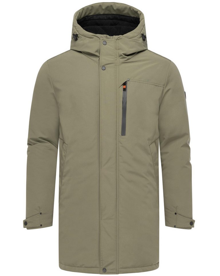 Stone Harbour Wintermantel Phinoo XX Warmer Herren Winterparka mit gefütterter Kapuze