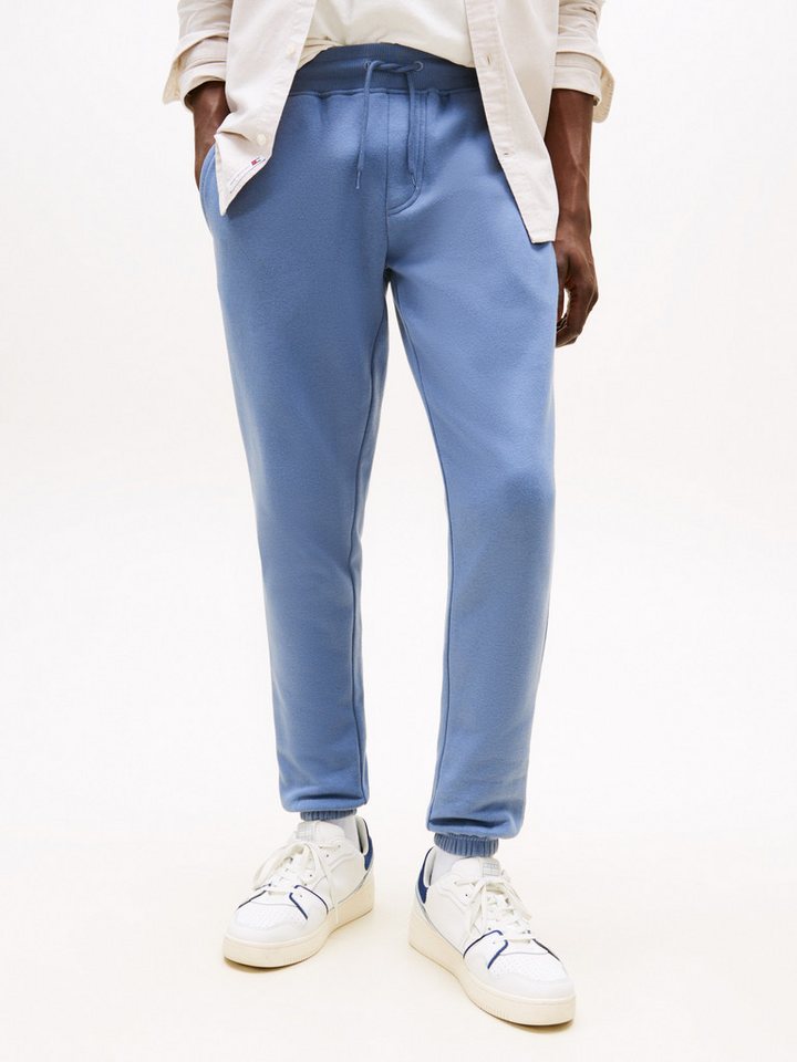 Tommy Jeans Sweathose TJM SLIM S FLAG SWEATPANT Mit Kordelzug