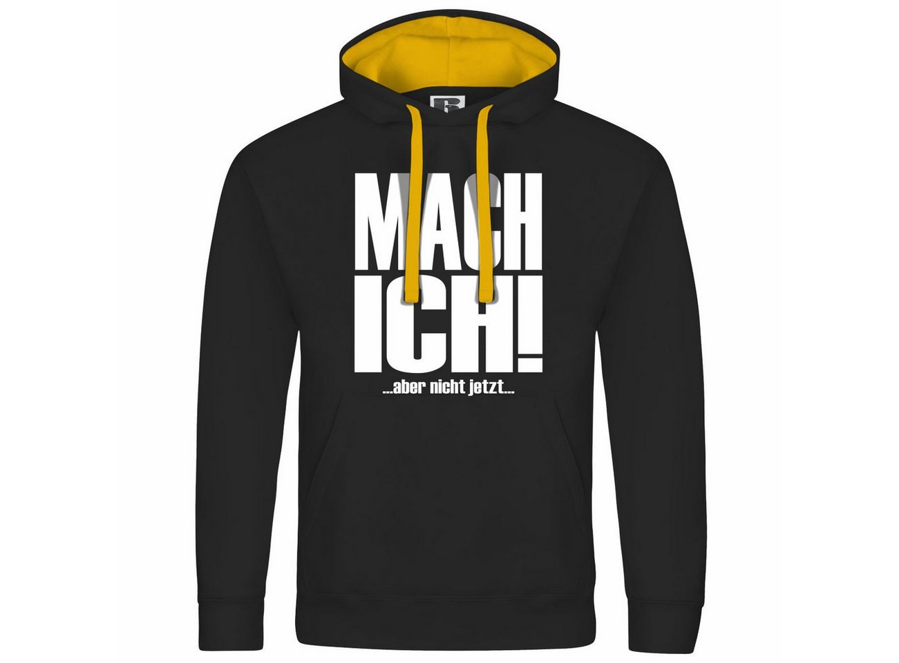 deinshirt Kapuzenpullover Herren Kapuzenpullover Mach ich aber nicht jetzt Mit Print Motiv, Grafik