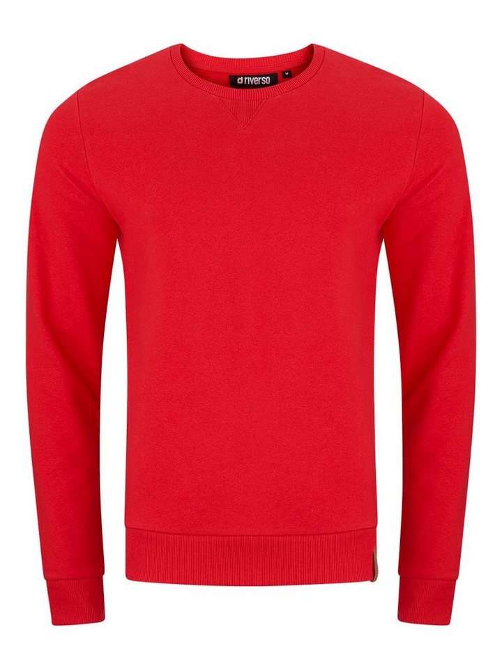 riverso Sweatshirt Herren Rundhals Pullover RIVPhillip Regular Fit Longsleeve Basic Essential