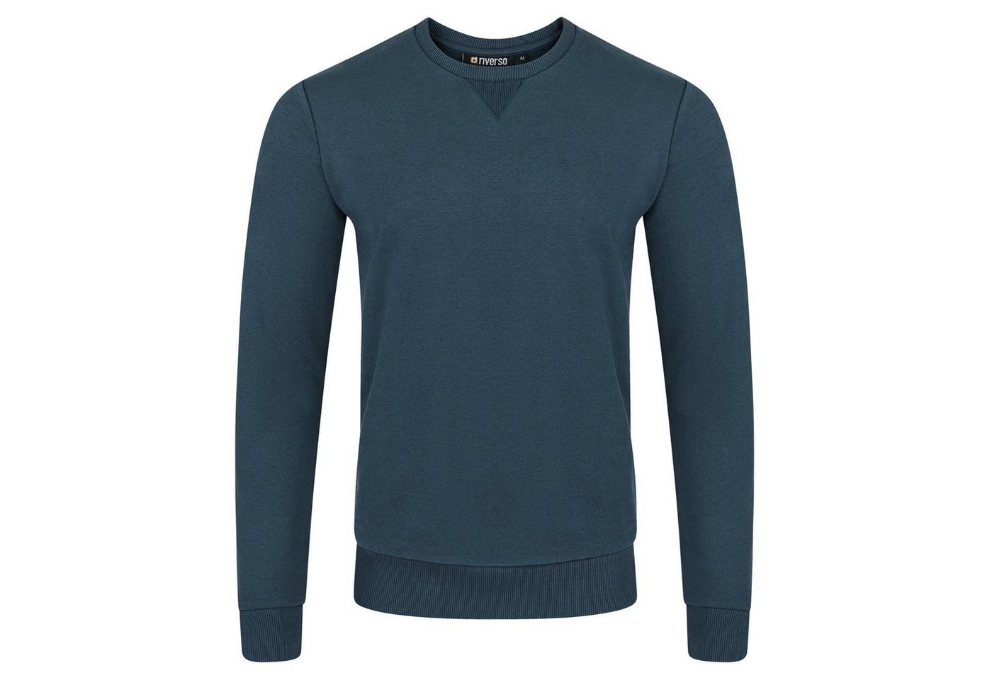 riverso Sweatshirt Herren Rundhals Pullover RIVPhillip Regular Fit Longsleeve Basic Essential