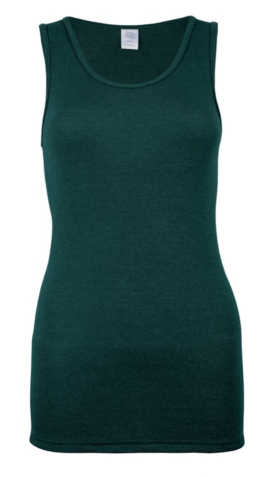 wobera NATUR Unterhemd Tanktop oder Unterhemd ohne Arm für Damen mit Schurwolle&Seide Hergestellt in Deutschland